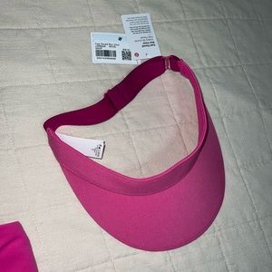 Pink visor